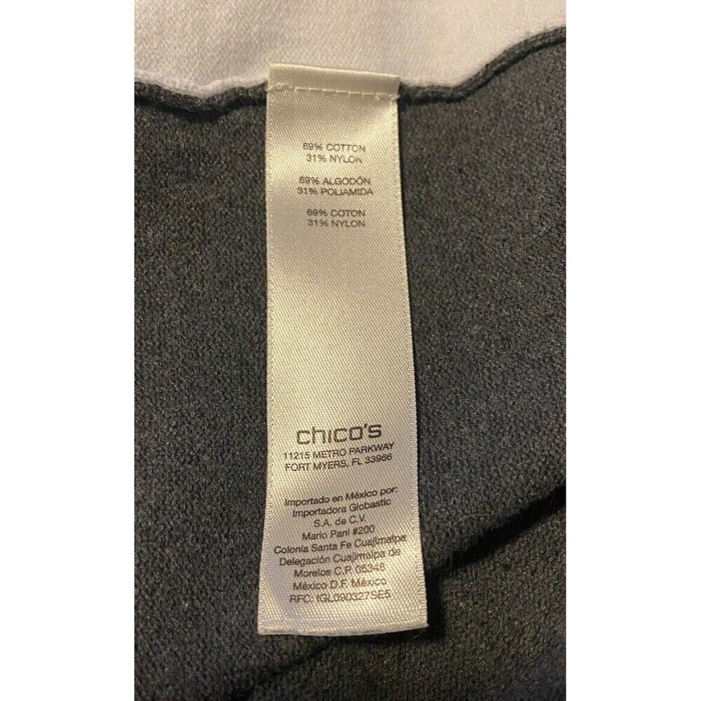 Chico’s Zenergy Golf Jacket Women's Sz 1 US Size Small (8) Full Zip Top - Picture 5 of 8